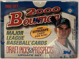2000 BOWMAN DRAFT PICKS & PROSPECTS MLB BASEBALL FACTORY SET BOX NEW SEALED - Picture 1 of 2