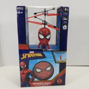 World Tech Toys Marvel Spider-Man Flying Character UFO Helicopter Toy - Open Box - Picture 1 of 7