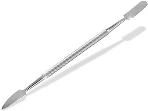 Spartel doppia spatola doppia spatola curva acciaio inox doppio strumento - Foto 1 di 7