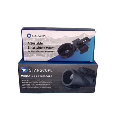STARSCOPE MONOCULAR TELESCOPE GEN 1 WITH 10X ZOOM OPEN BOX - Image 1 of 4