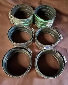 6 giunti senza mozzo 4", 4 fasce verdi e 2 fasce B602 - Foto 1 di 6