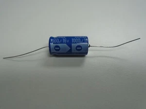 Capacitor Surge brand 1000 mF 1000 uF 16v vx axial korea 85C by unit - Picture 1 of 2