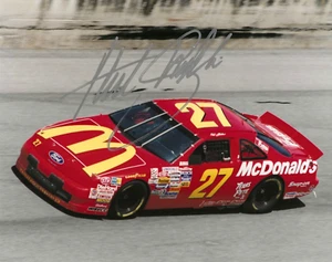 Autographed Hut Stricklin NASCAR Racing Photographs (Set of 2) - Picture 1 of 2