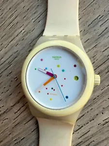 Swatch Sistem White Automatic SUTW400 Swiss Watch - Picture 1 of 6