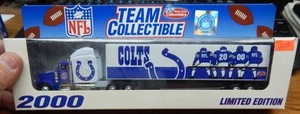2000 WHITE ROSE COLLECTIBLS INDIANSPOLIS COLTS TRACTOR TRAILER DIE CAST 1/80 - Picture 1 of 1