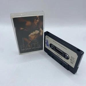 GEORGE MICHAEL - UK CASSETTE TAPE - FAITH - Picture 1 of 9