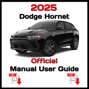 2025 Dodge Hornet Official Manual User Guide - Picture 1 of 7