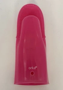 ORKA Mastrad Pink Silicone BBQ Cooking Grill Oven Mitt - Picture 1 of 6