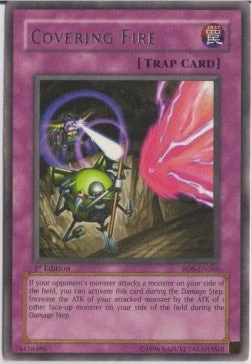 YuGiOh Covering Fire (V.1) RDS-EN060 Rare Englisch NM 1st - Bild 1 von 2