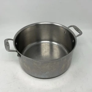 Pentola Stock Inox Tutto Rivestito 8qt D3 Forno Olandese Pentole Senza Coperchio 8 QT - Foto 1 di 16