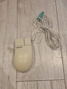 Vintage Microsoft Basic Ball Mouse Seriell und PS2 kompatibel - Bild 1 von 5