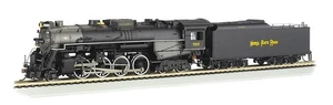 NICKEL PLATE ROAD -GREAT BERKSHIRE 2-8-4 STEAM LOCO W/SOUND, DC/DCC-TOP BUY! - Picture 1 of 1