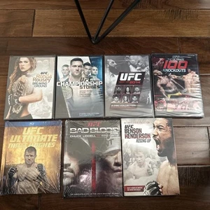 UFC Dvd Lot Of 7 Blu-ray / DVD Brand New Sealed - Picture 1 of 3