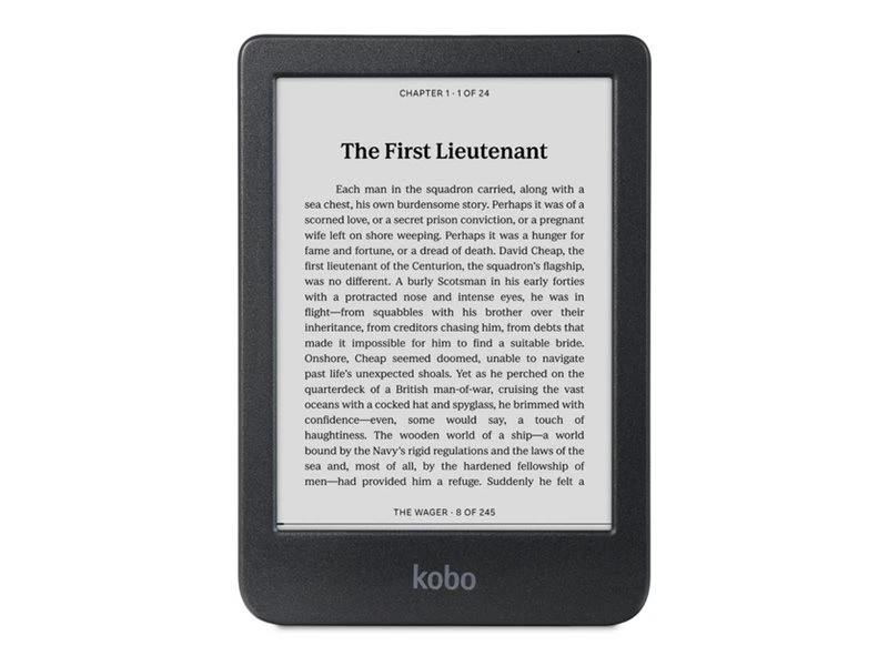 Kobo Clara BW Black 6" e-Reader E-book reader 16 GB 15,2 cm N365-KU-BK-K-EP - Immagine 1 di 1