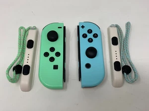 Original Animal Crossing Joy Con Nintendo Switch - Bild 1 von 2
