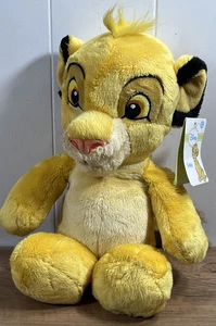 Peluche morbido Disney's Il Re Leone Simba 10 pollici Just Play occhi ricamati nuovo con etichette - Foto 1 di 9