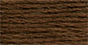 DMC 115 5-898 Pearl Cotton Skein Size 5 27.3yd-Very Dark Coffee Brown - Picture 1 of 1