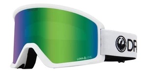 Occhiali da sci Dragon DR DX3 OTG BASE ION 105 bianco/lumalens verde lente ionizzata S2 - Foto 1 di 1