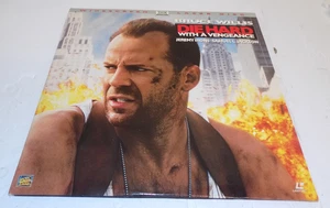 Die Hard With A Vengeance LaserDisc LD Widescreen Movie with Bruce Willis - Picture 1 of 1