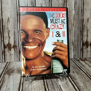 The gods Must Be Crazy 1 & 2 (2-Disc DVD Set, 2004) Comedy Double Feature - Foto 1 di 10