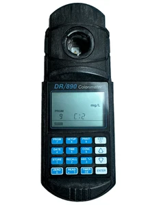 Colorímetro portátil con pantalla digital portátil Hach DR890 negro probado envío gratuito - Imagen 1 de 3