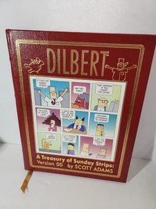 EASTON PRESS Dilbert: A Treasury of Sunday Strips Scott Adams - Picture 1 of 4