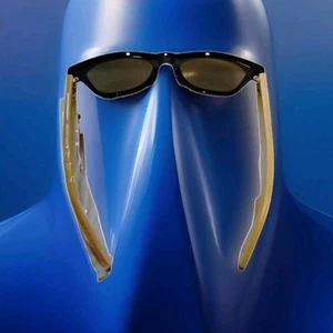 Woody's polarisierte Sonnenbrille schwarz, blaue verspiegelte Gläser Holzgestell Herren Damen - Bild 1 von 3