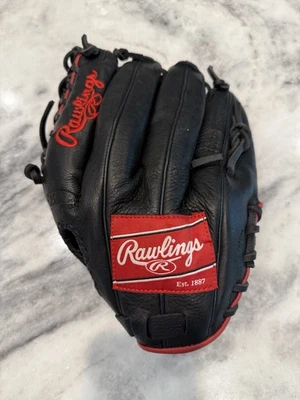 Rawlings 12.25” Right Hard Baseball Glove SPL1225MT RH All Leather She’ll - Image 1 of 4