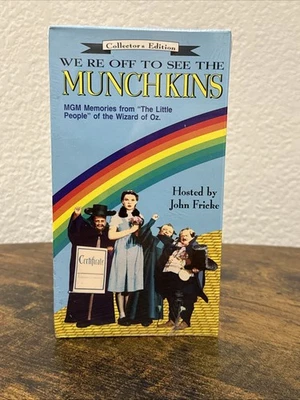 We’re Off To See The Munchkins (VHS, 1993) Wizard Of Oz Documentary *RARE* - Image 1 of 3