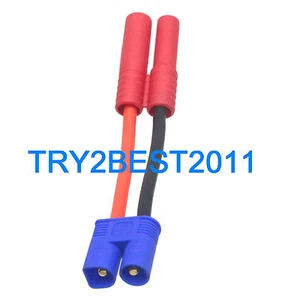 EC3 Male To HXT 4MM Female Bullet Connector / Adapter /Wire / Cable - Picture 1 of 1