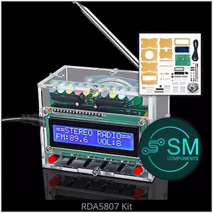 FM Digital Radio DIY kit Electronic Learning Soldering kit Inc Full Instructions - Picture 1 of 9