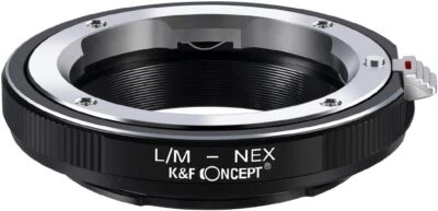 K&F Concept LM to NEX Adapter for Leica M Lens to Sony Alpha Nex E-Mount Camera - Image 1 of 4