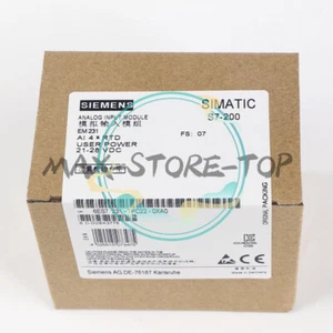 6ES7 231-7PD22-0XA0 NEW SIEMENS 6ES7231-7PD22-0XA0 S7-200 Analog Input Module - Picture 1 of 7