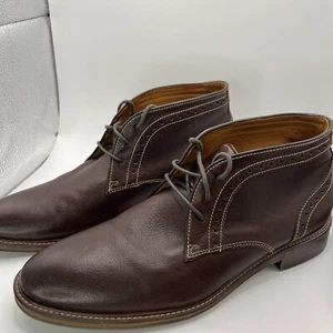 Johnson & Murphy Herren Lammfell Stiefeletten Größe 10 Braun Neu ohne Etikett - Bild 1 von 7