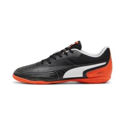 Puma Truco III Indoor Jr Scarpe da calcetto da bambino black calcio a 5 futsal - Immagine 1 di 4