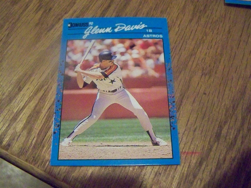 GLENN DAVIS  1990 DONRUSS THE BEST OF THE NATIONAL LEAGUE BASEBALL CARD #65 - Image 1 of 1