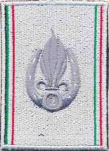 LEGION, 2° Régiment Etranger d’Infanterie, type 2333, 82 x 59 millimètres (3836) - Imagen 1 de 1