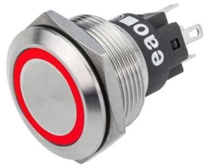 Single Pole Double Throw (SPDT) Momentary Push Button Switch, IK10, IP65, IP67, - Picture 1 of 1