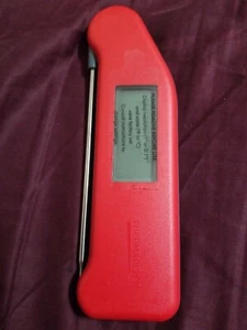 THERMOWORKS CLASSIC THERMAPEN COOKING THERMOMETER - RED ~ - Picture 1 of 3