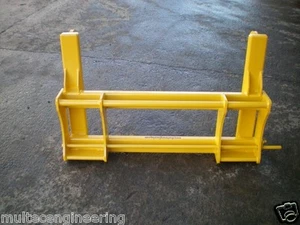 JCB Q-Fit to Quicke Euro (8) Interchanger Adapter - Picture 1 of 11
