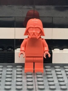 LEGO Star Wars Darth Vader Minifigure Prototype Monochrome Coral - Picture 1 of 2