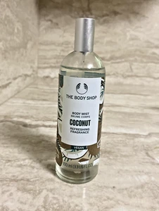 The Body Shop Coconut Body Mist Spray Refreshing Fragrance 3.3 Oz 100 mL New - Picture 1 of 1