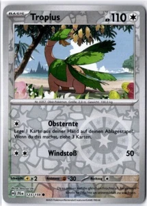 Pokemon Tropius 123/159 - Reisegefährten - Reverse Holo Near Mint Deutsch - Bild 1 von 2