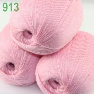 C 3Skeinx50g Thin Acrylic Wool Cashmere Crochet Hand Knitting Knitwear Yarn 13 - Foto 1 di 1