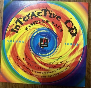 PlayStation 1 Interactive CD Sampler Pack Volumen 3 (PS1, 1996 Disco de demostración)  - Imagen 1 de 5