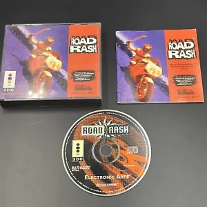 Road Rash (1994, PAL) Game for Panasonic 3DO in Box with Manual Included RARE - Picture 1 of 7