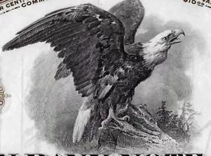 1940 AMERICAN BANK NOTE * LA FONTE DELLE AZIONI E DELLE BANCONOTE AZIONE DOC #° - Foto 1 di 3