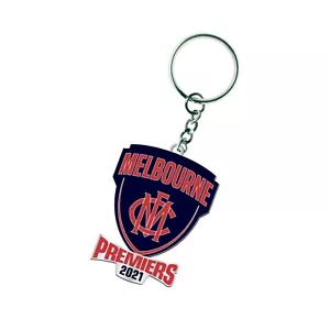 333541 MELBOURNE DEMONS 2021 AFL PREMIERS TEAM LOGO KEYRING KEY RING PREMIERSHIP - Bild 1 von 1