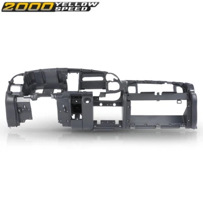 Fit For 1998-2001 Dodge Ram Dash Dashboard Core Structure Frame Single Aux Gray - Image 1 of 4