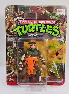 Vintage 1989 Playmates Teenage Mutant Ninja Turtles "Rat King" Figure Sealed MOC - Picture 1 of 7